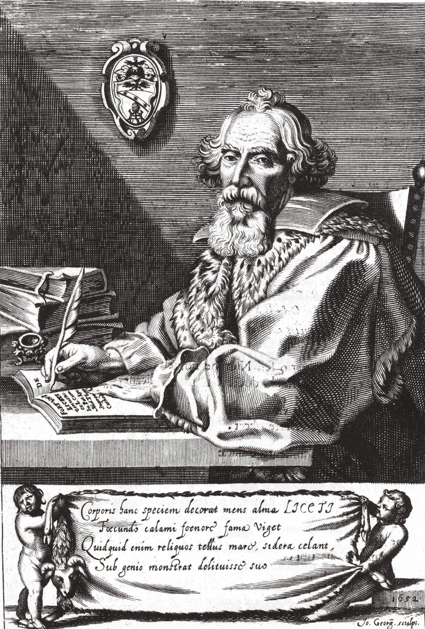 Portrait of Fortunio Liceto by Unknown artist