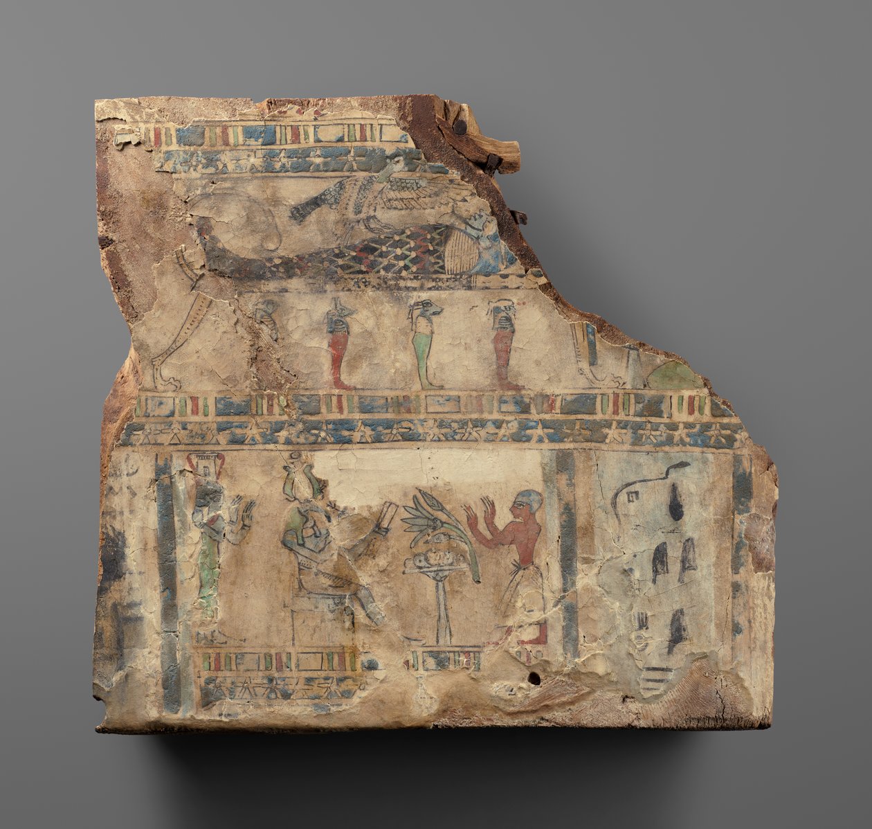 Fragment of a Coffin Lid by Unknown artist