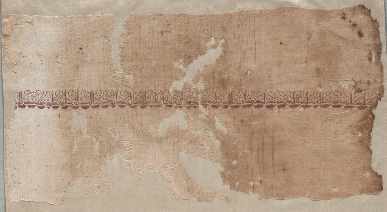 Fragment of a Tiraz by Unknown artist