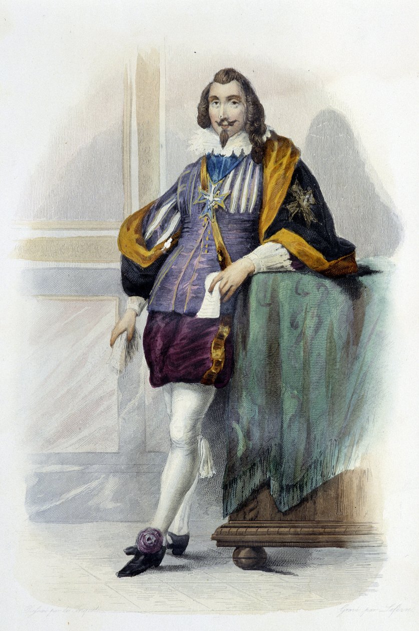 Francois de Bassompierre (marechal de Bassompierre) (1579-1646) - in "Le Plutarque francais" by Unknown artist
