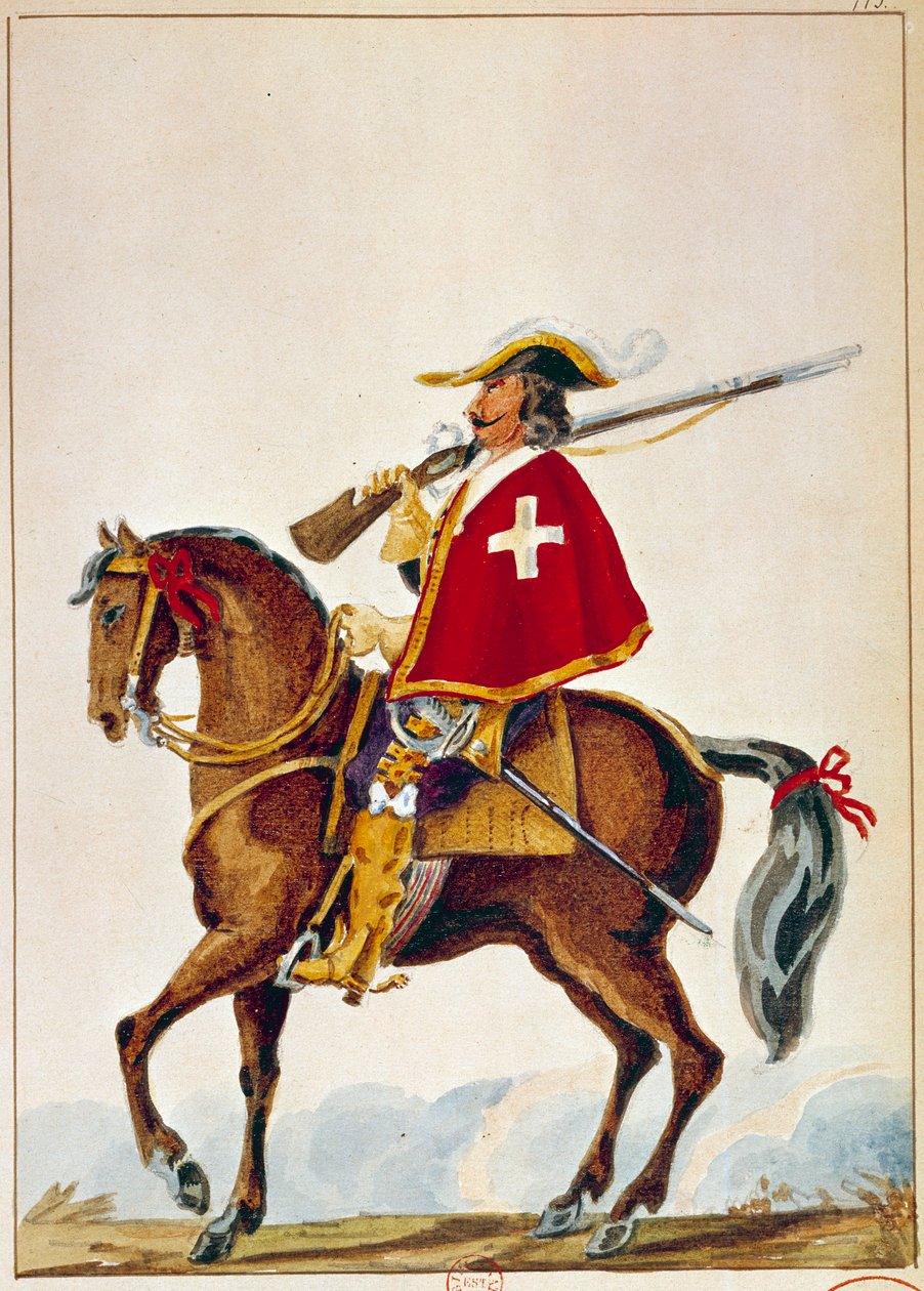 De Valmont, Musketeer of the Guard of Cardinal Richelieu by Unknown artist
