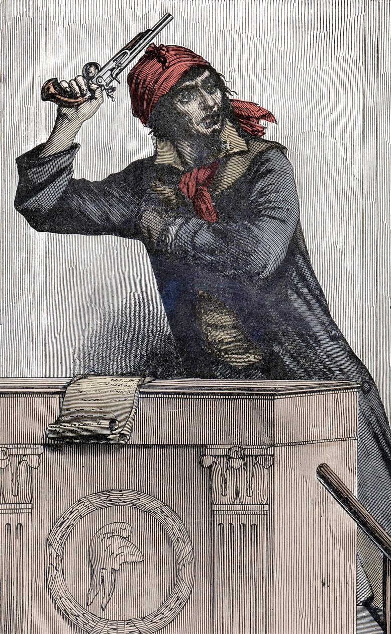 French Revolution: Portrait of Jean Paul Marat by Unknown artist