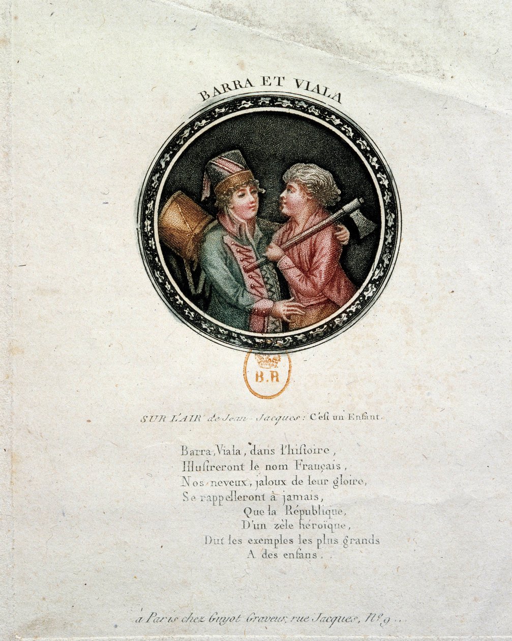 Representation of Barra and Viala by Unknown artist