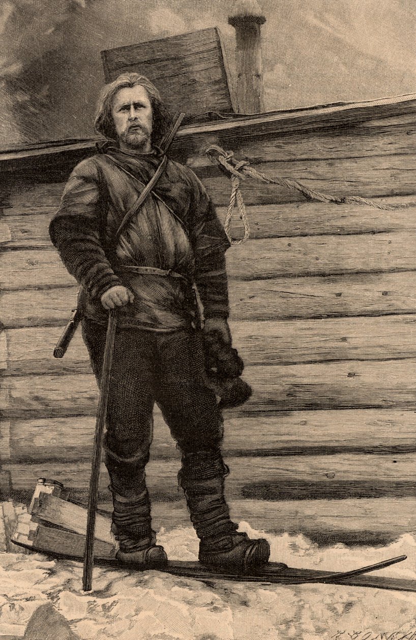 Fridtjof Nansen (1861-1930) Norwegian Arctic explorer by Unknown artist