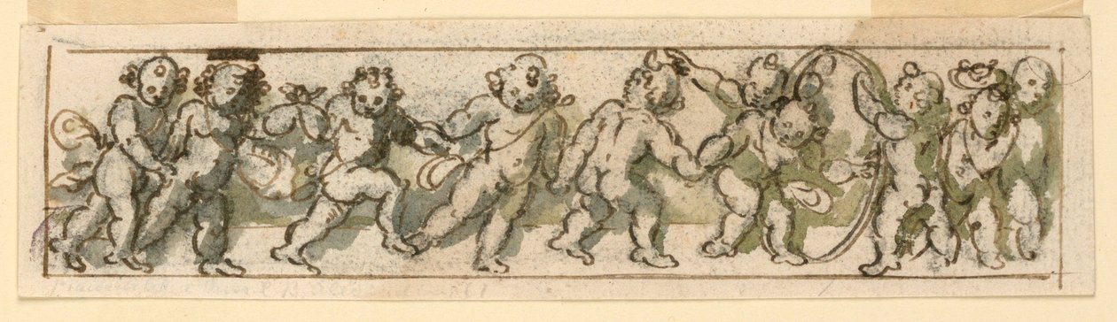 Frieze with Playing Children by Unknown artist
