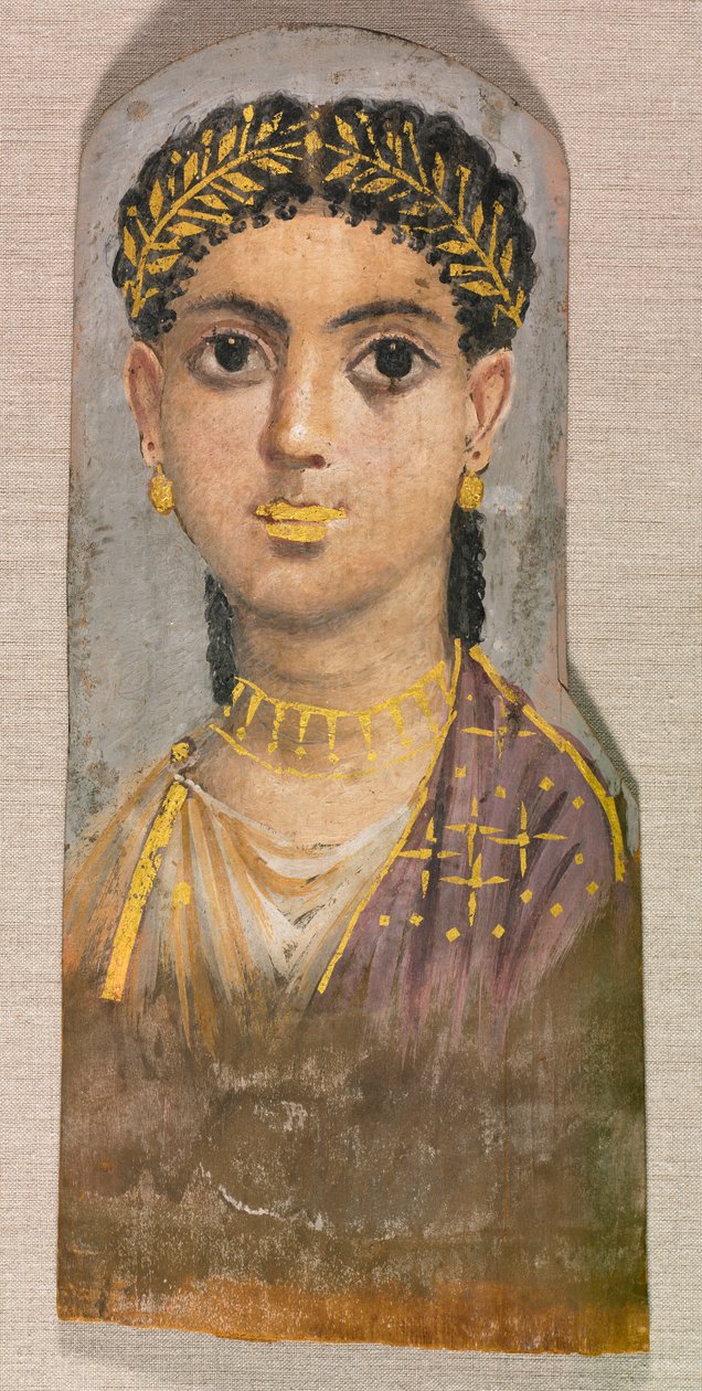 Funerary Portrait of a Young Girl by Unknown artist