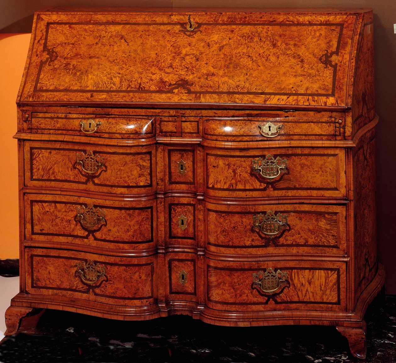 Furniture: Desk in Cedar Wood, circa 1734-1740 by Unknown artist