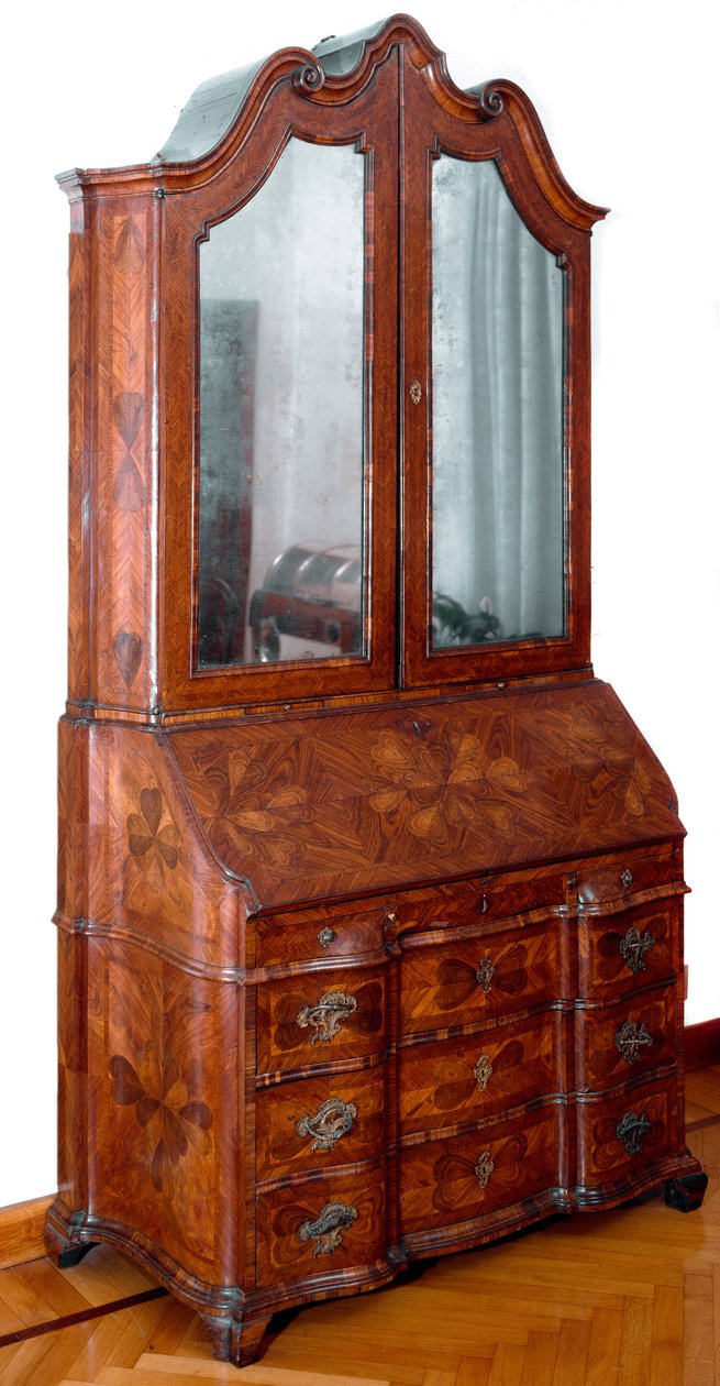 Furniture: Trumeau in Rosewood. 1735 approx. Dim. 257x130x61 cm Private Collection by Unknown artist