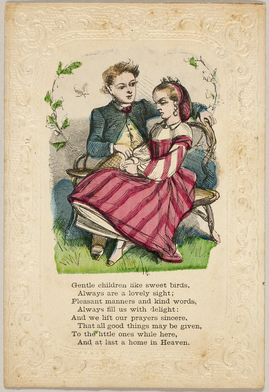 Gentle Children Like Sweet Birds (Valentine) by Unknown artist