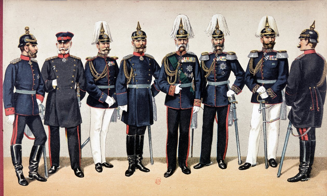 German High Staff by Unknown artist