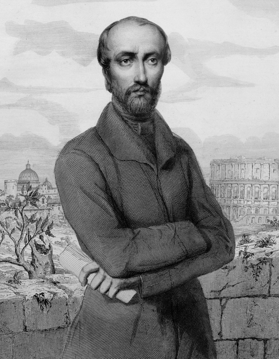 Portrait of Giuseppe Mazzini by Unknown artist