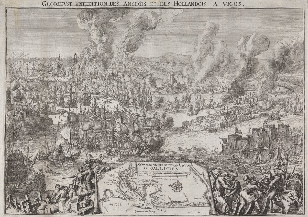 Glorious Expedition of the English and Dutch at Vigo (Admiral Rooke