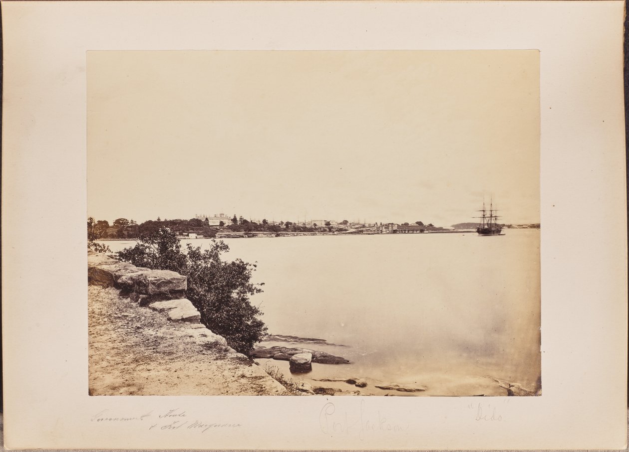 Government House and Fort Macquarie by Unknown artist