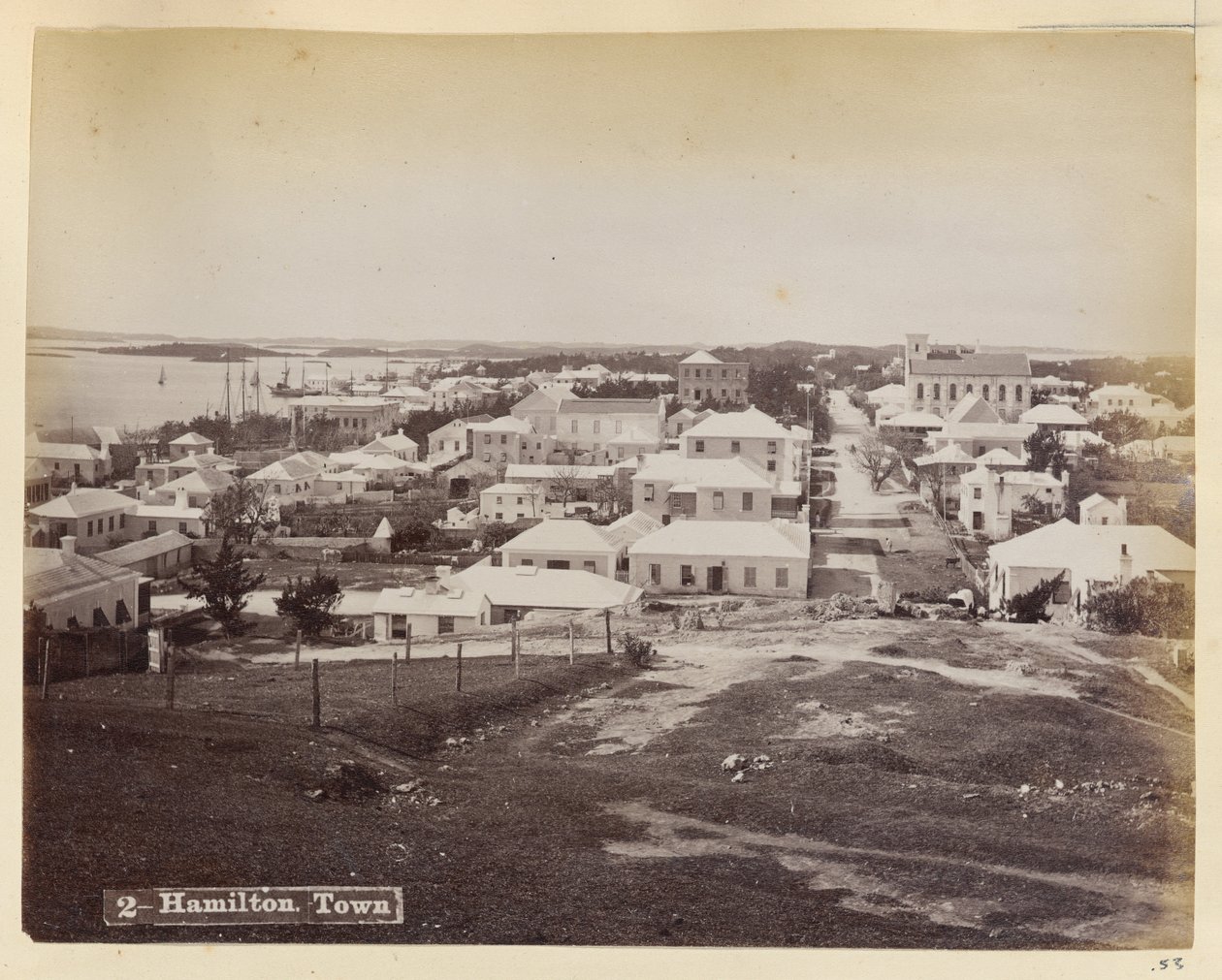 Hamilton Town by Unknown artist