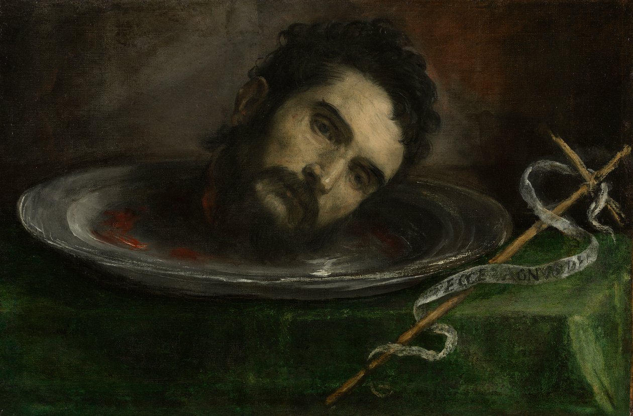 Head of Saint John the Baptist by Unknown artist