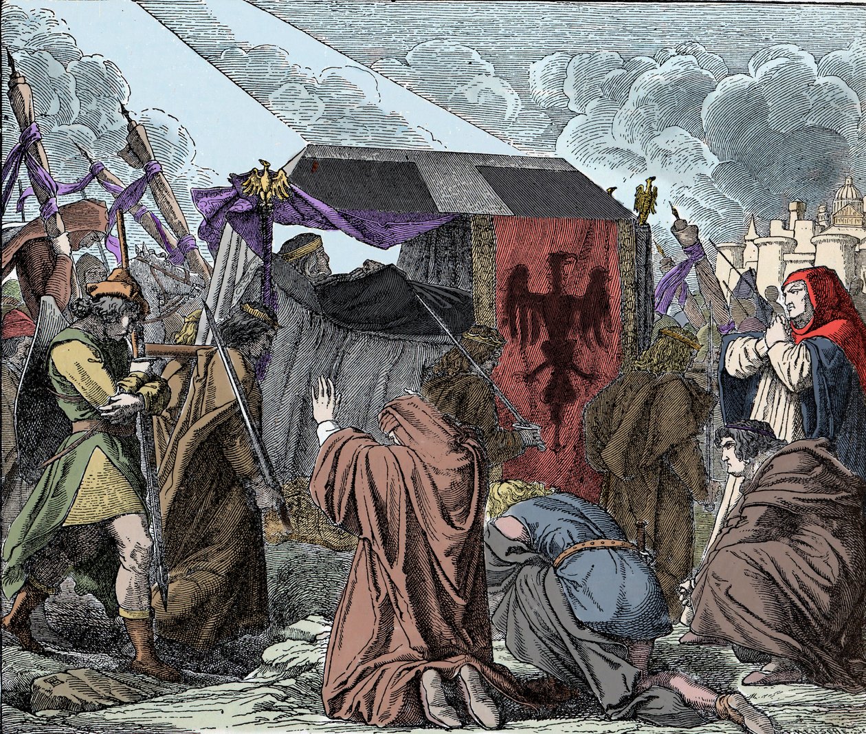 Henry VII Mourned by His People by Unknown artist