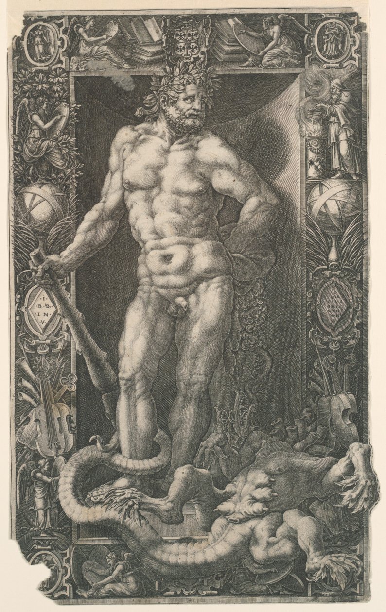Hercules Victorious over the Hydra of Lerna by Unknown artist