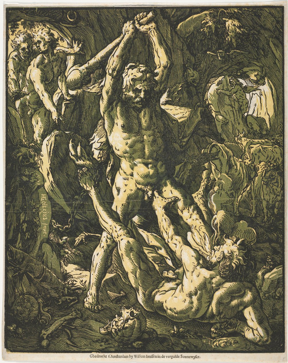 Hercules and Cacus by Unknown artist
