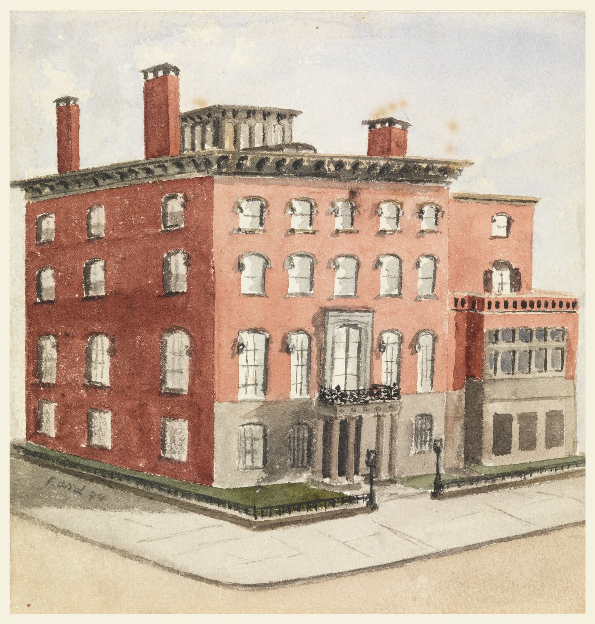 Hewitt House by Unknown artist