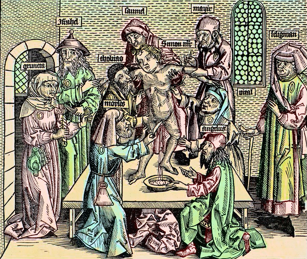 History of Judaism - Martyrdom of Simon at Trent by Unknown artist