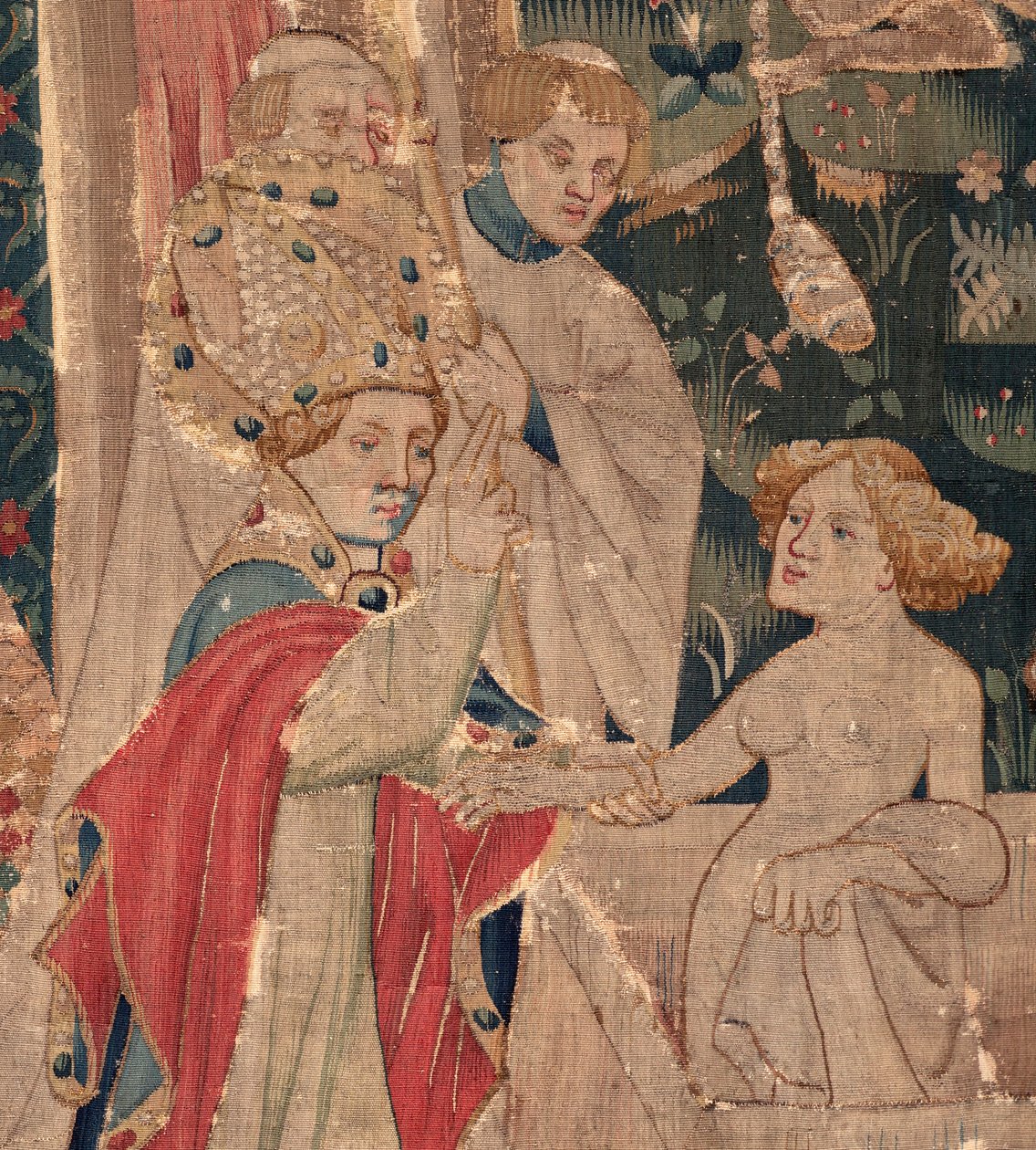 History of Saint Piat and Saint Eleuthère, Scene 12: The Resurrection of the Tribune