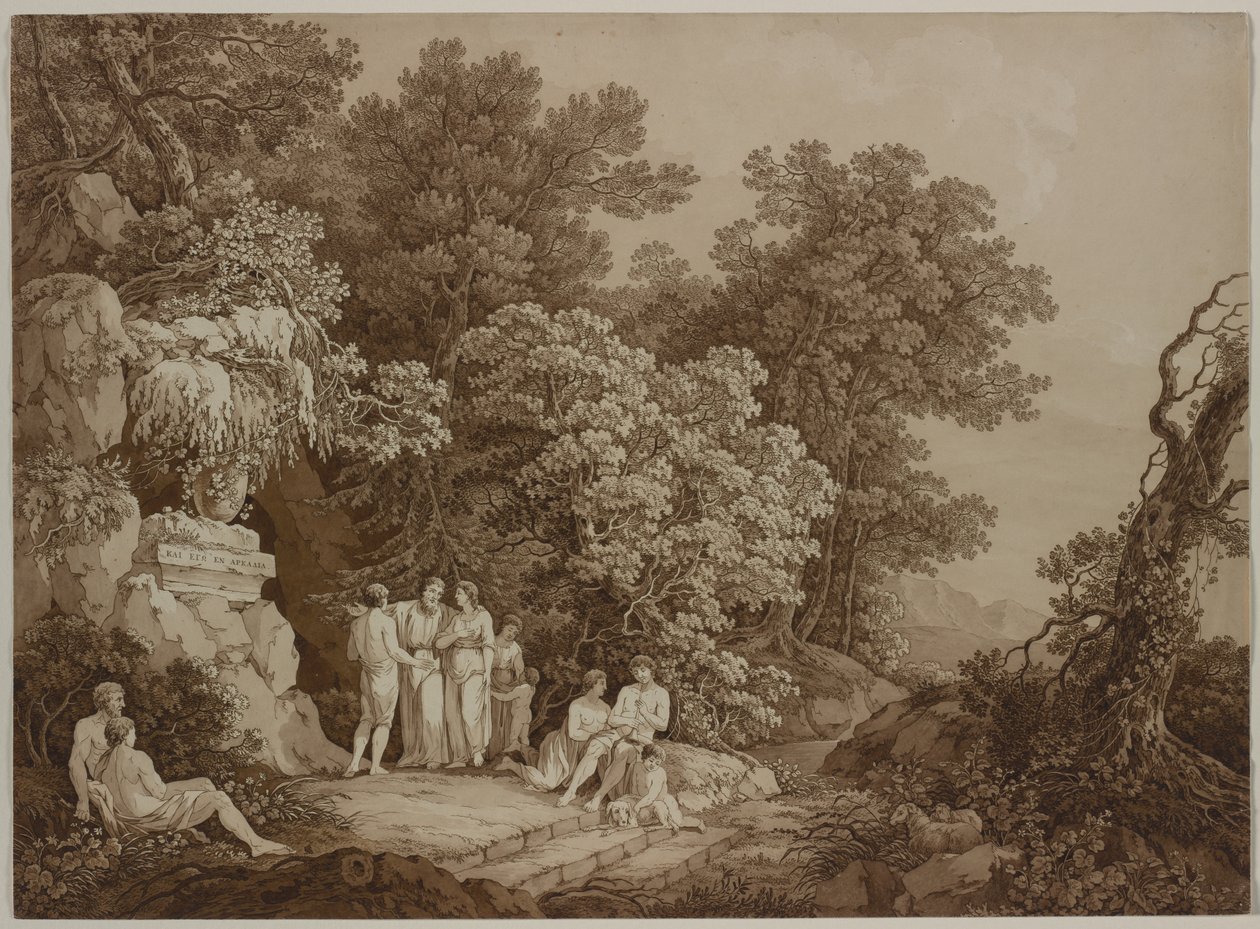 I was also in Arcadia by Unknown artist