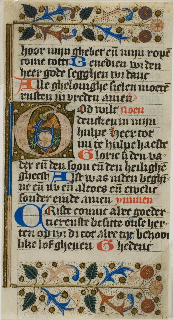Illuminated Initial 