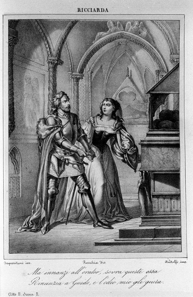 Illustration for Scene 2 of Act II of 