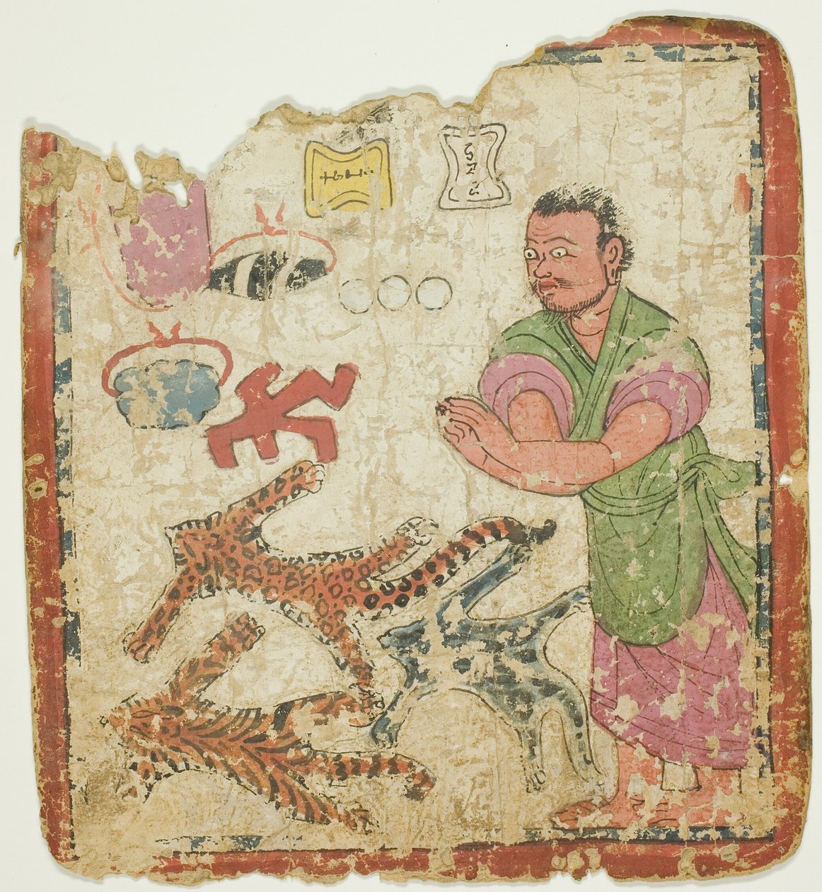 Image from a Set of Initiation Cards (Tsakali) by Unknown artist