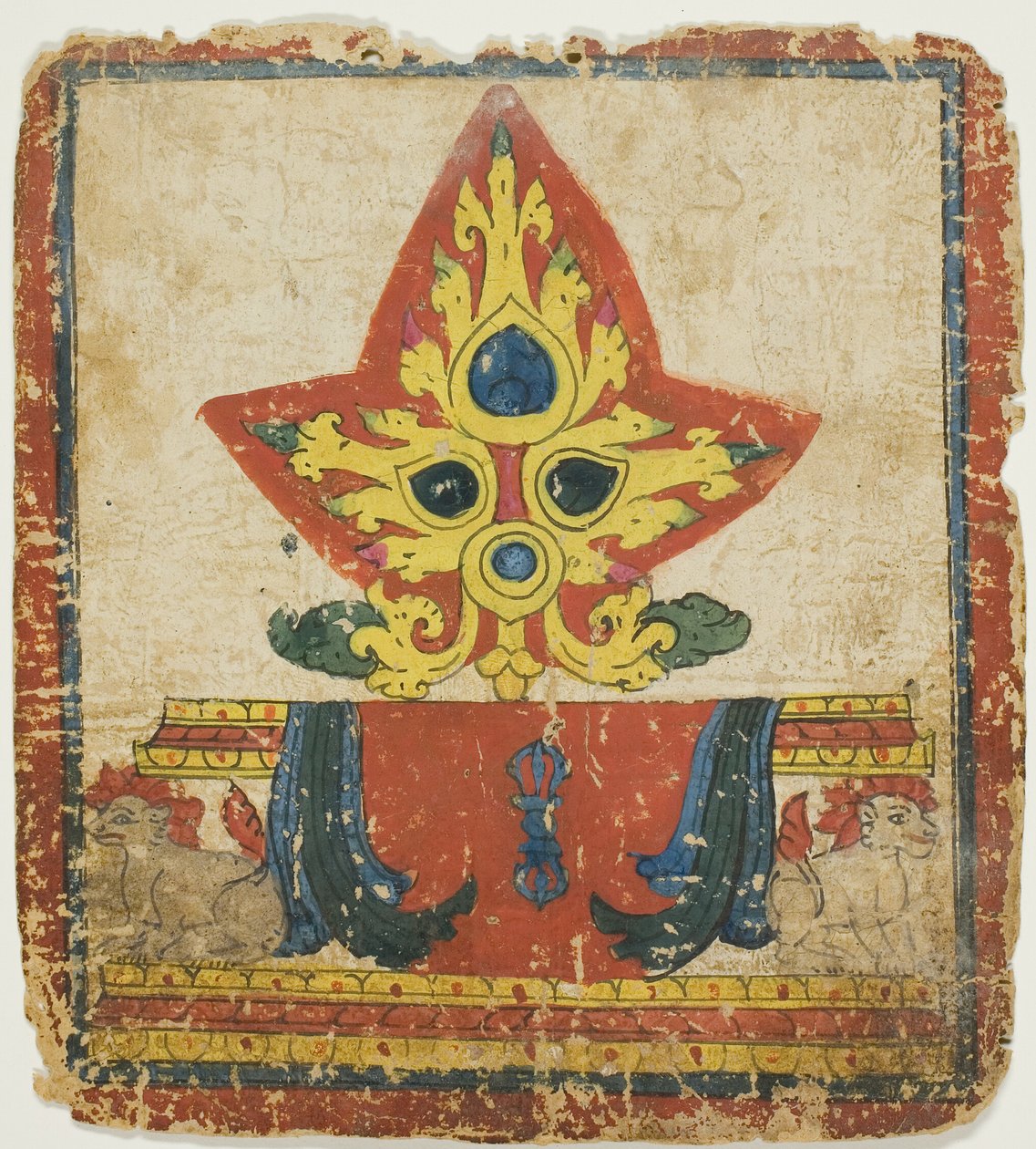 Image from a Set of Initiation Cards (Tsakali) by Unknown artist