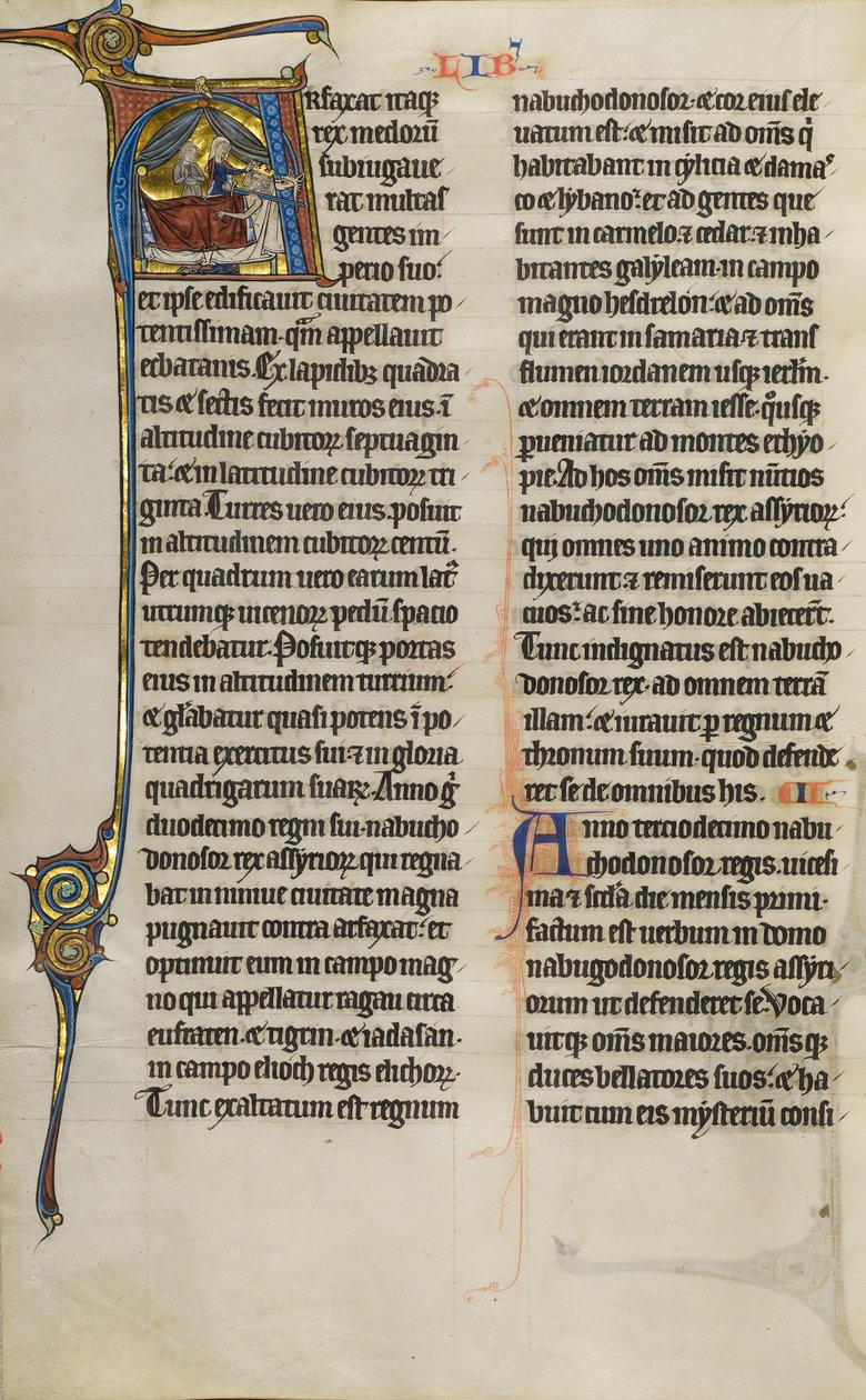 Initial A: Judith Beheading Holofernes by Unknown artist