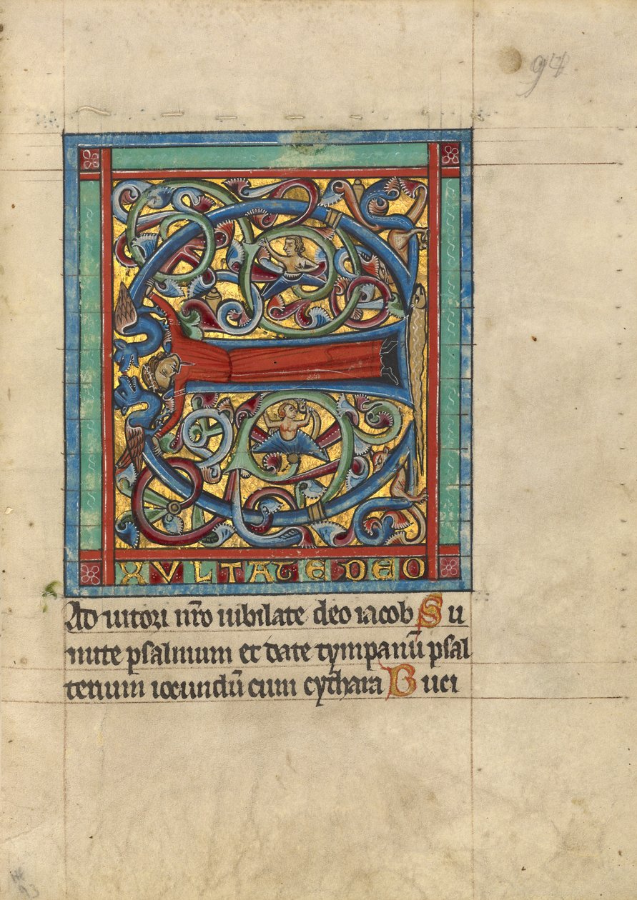 Initial E: A Female Figure by Unknown artist