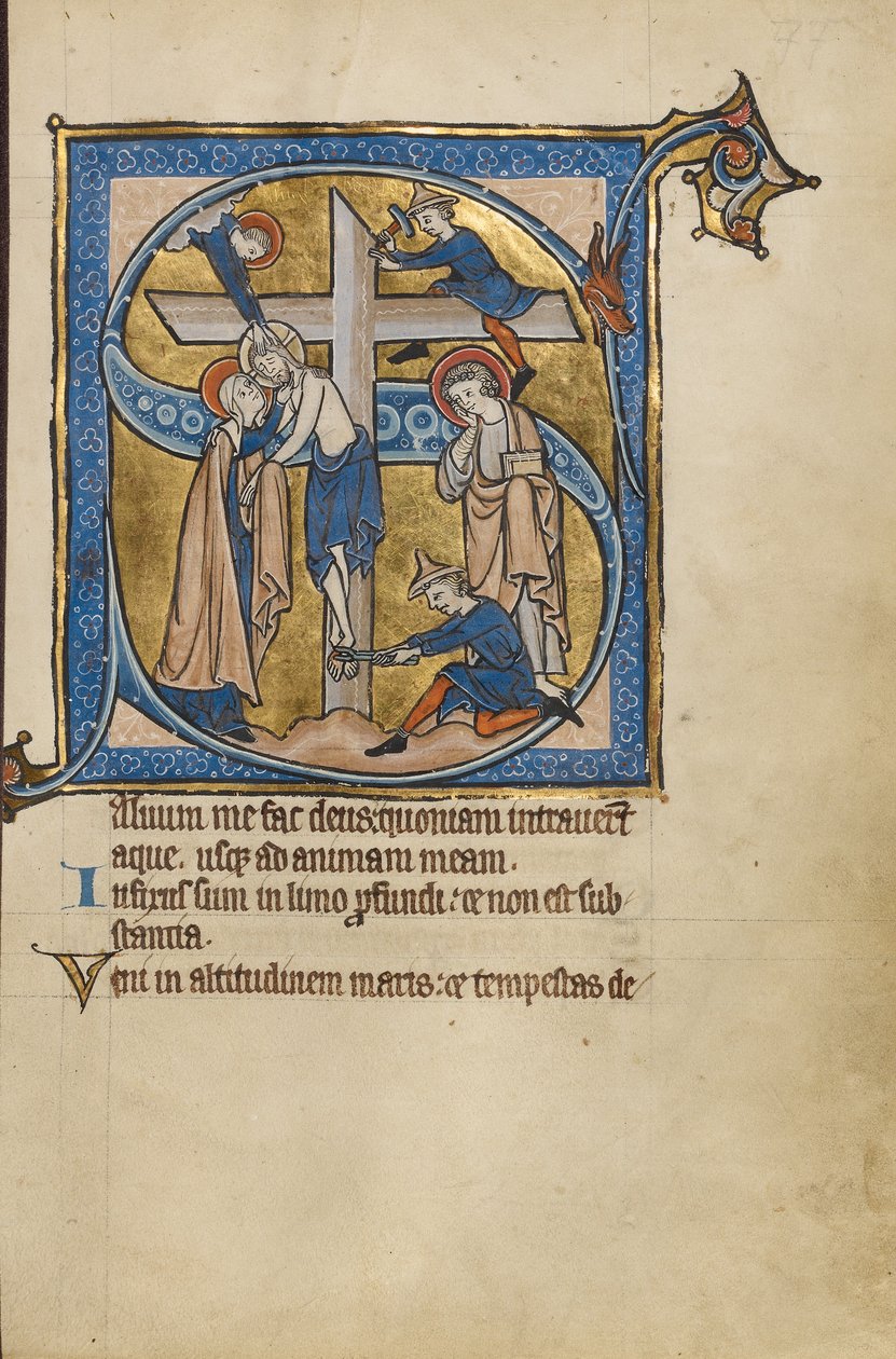 Initial S: The Deposition by Unknown artist