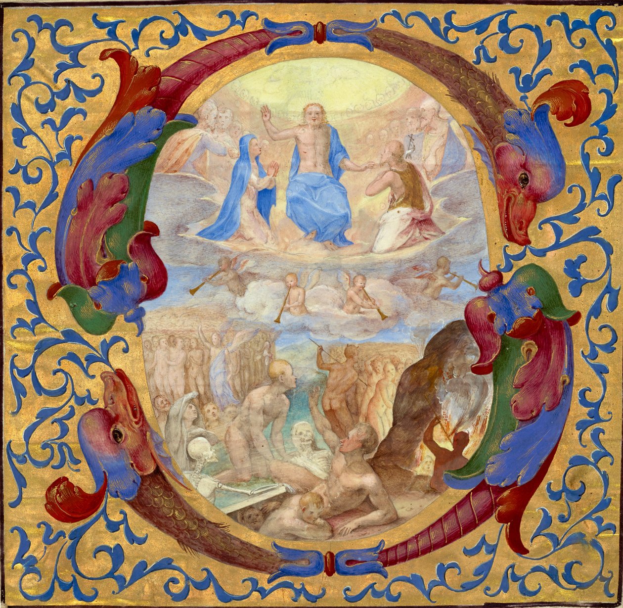 Initial S: The Last Judgment by Unknown artist