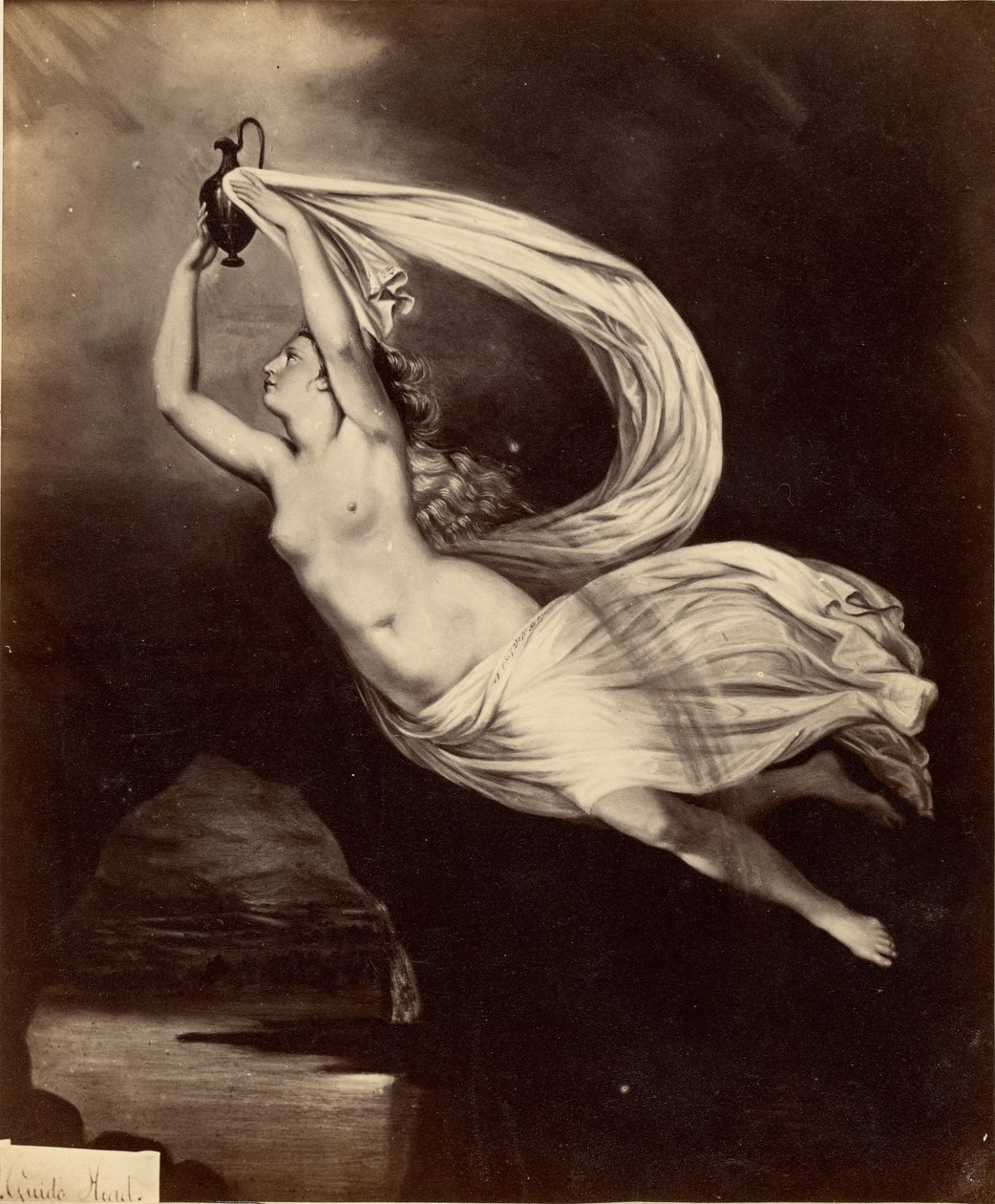 Iris Carrying the Water of the River Styx to Olympus for the Gods to Swear by (after Guy Head) by Unknown artist