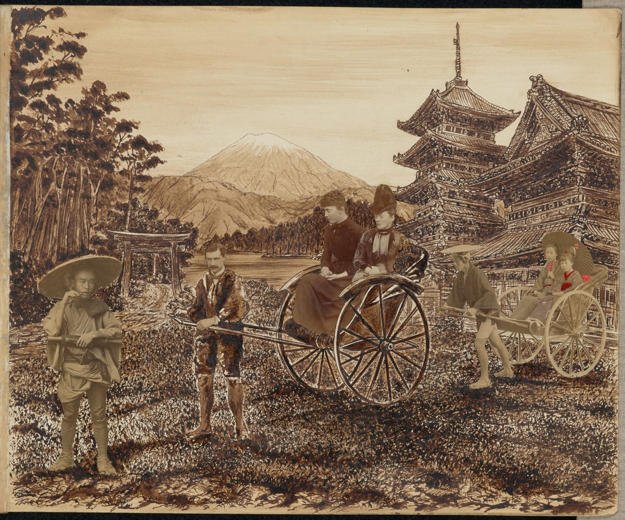 Japanese Scene by Unknown artist