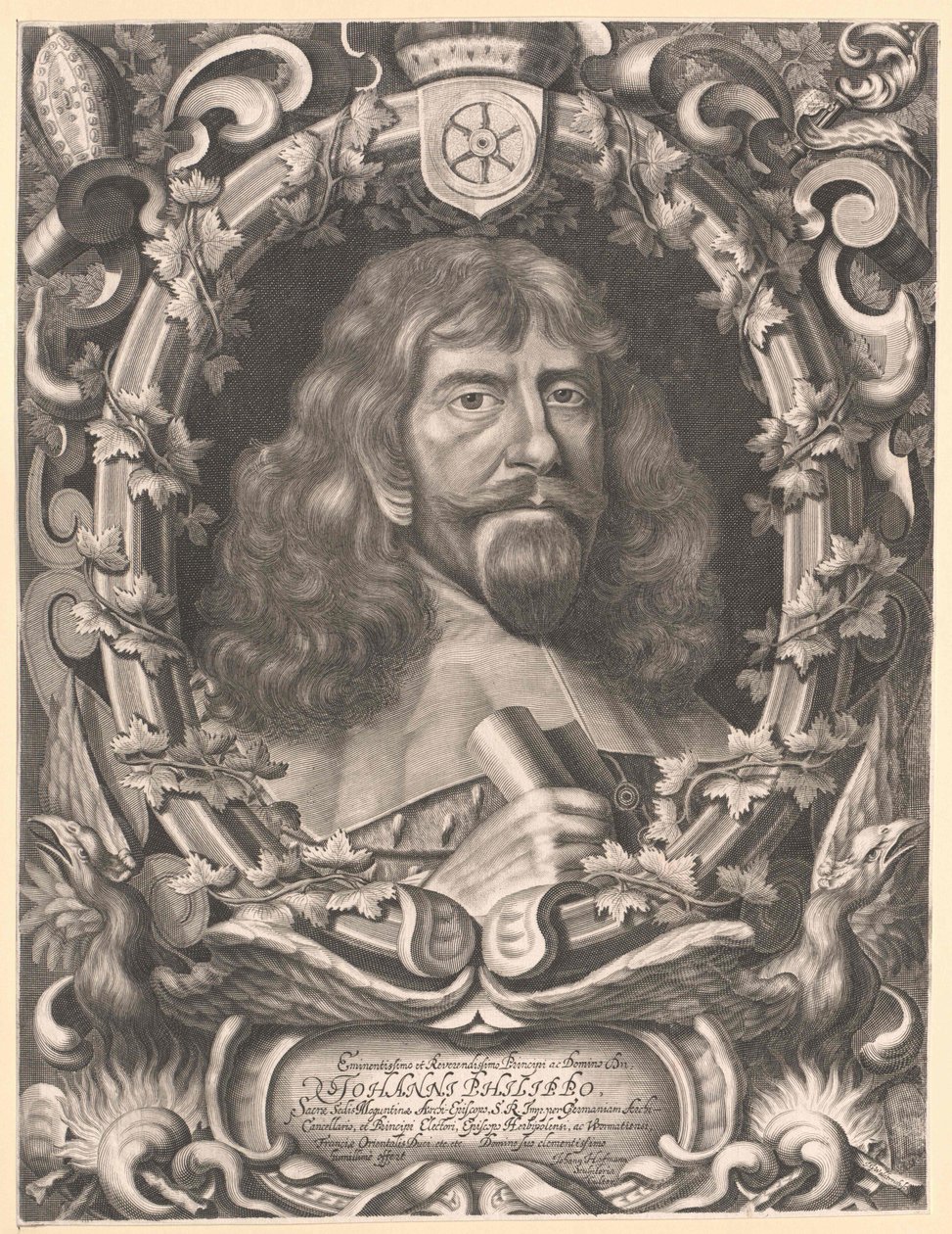 Johann Philipp von Schoenborn (print) by Unknown artist