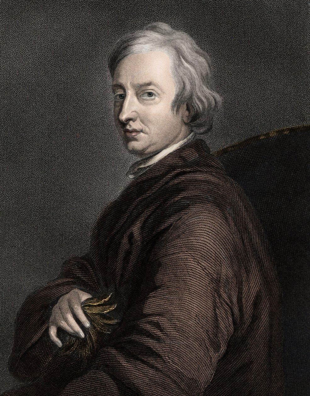John Dryden (1631-1700) - engraving - 19th century by Unknown artist