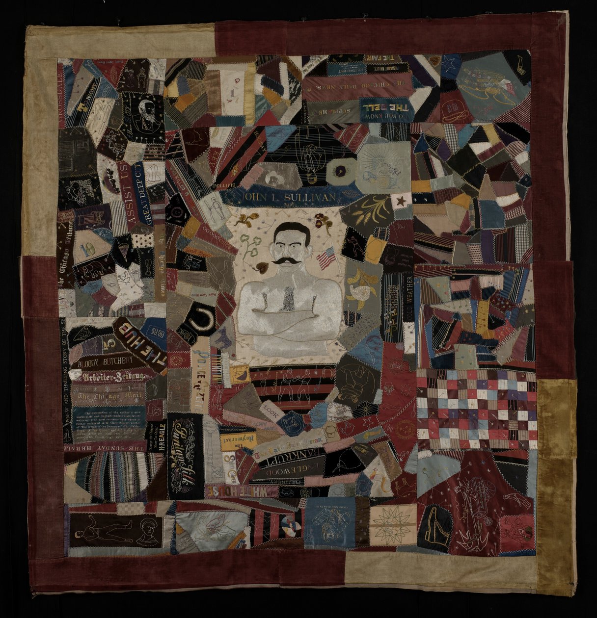 John L. Sullivan Quilt by Unknown artist