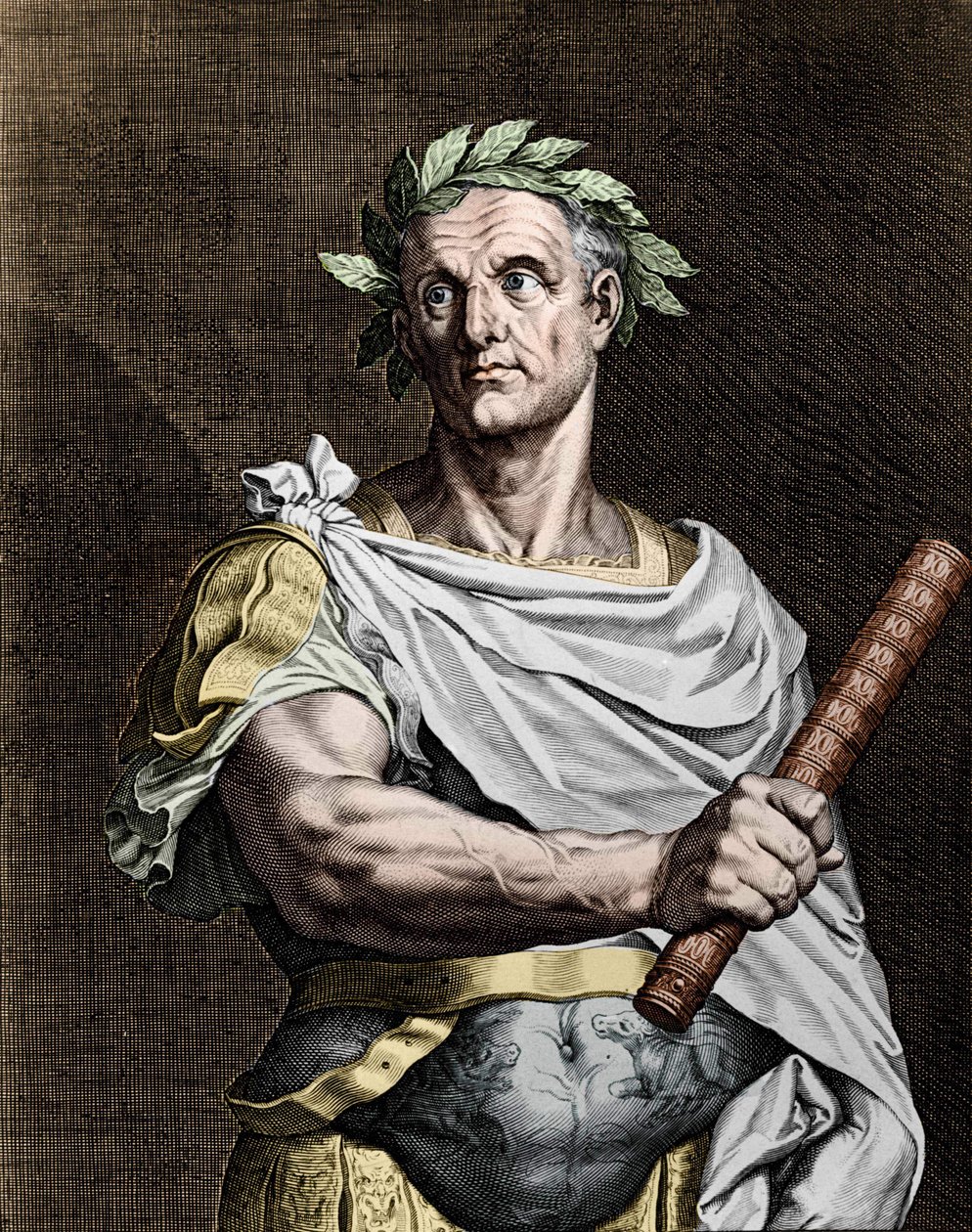 Julius Caesar (101-44 BC), Roman statesman by Unknown artist
