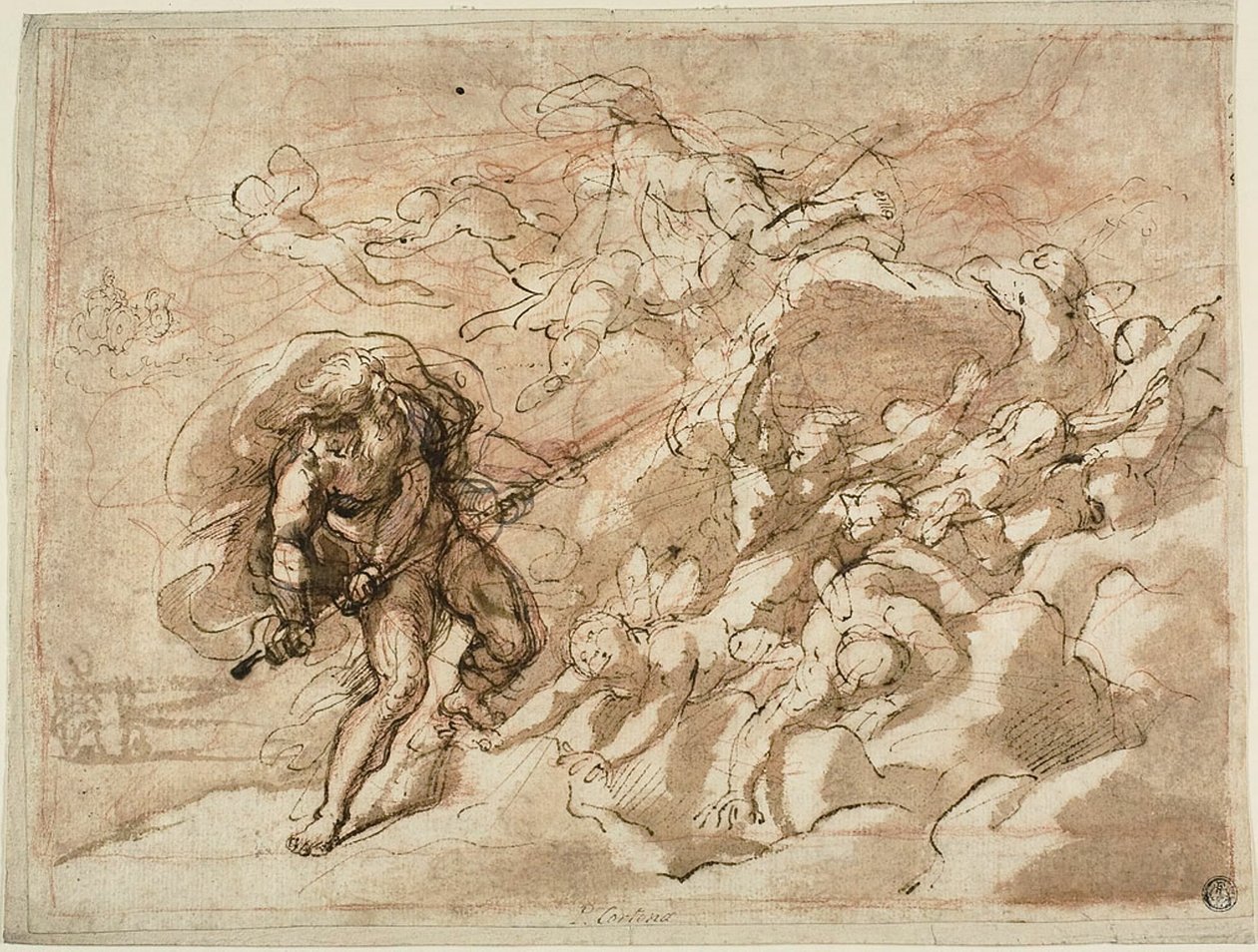 Juno Commanding Aeolus to Release the Winds by Unknown artist
