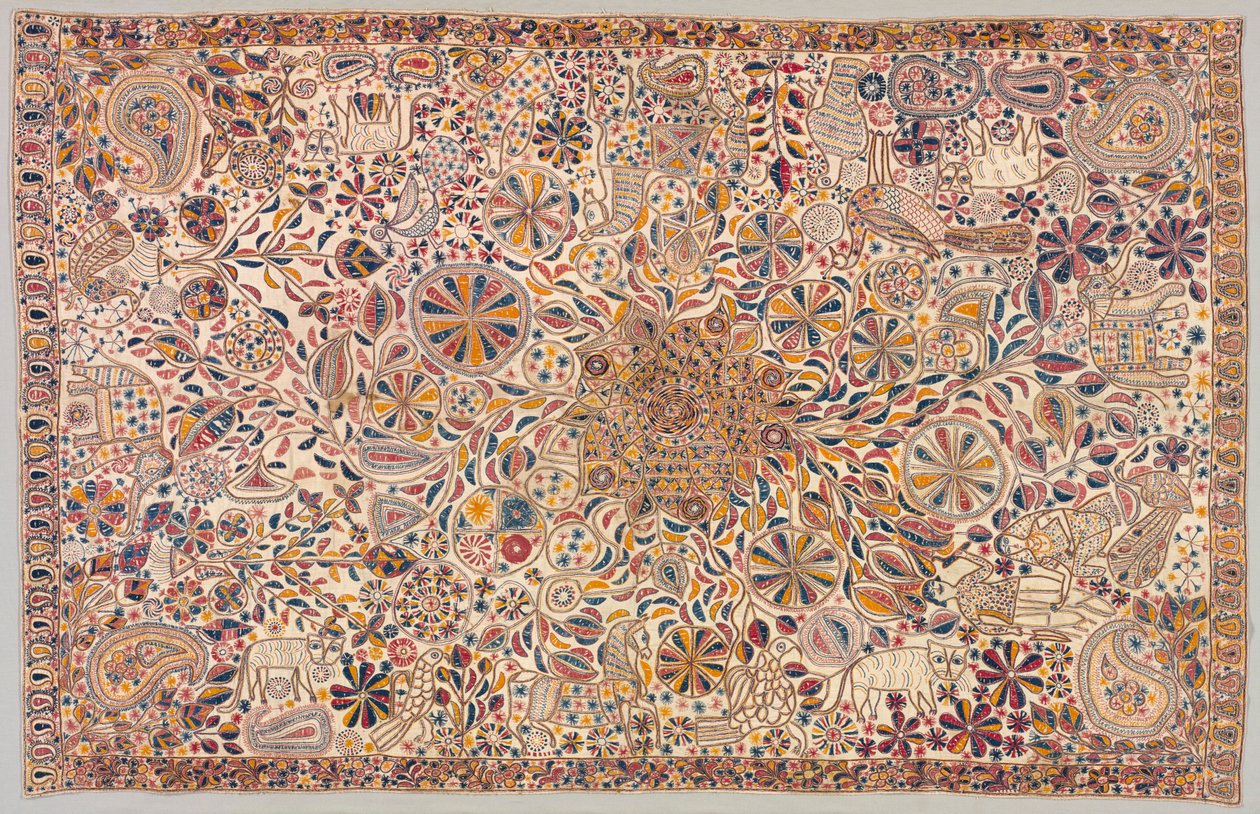 Kantha (Ceremonial Quilt) by Unknown artist