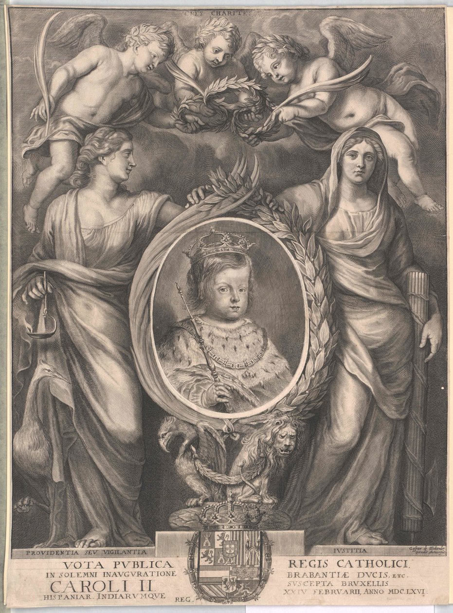 King of Spain Charles II by Unknown artist