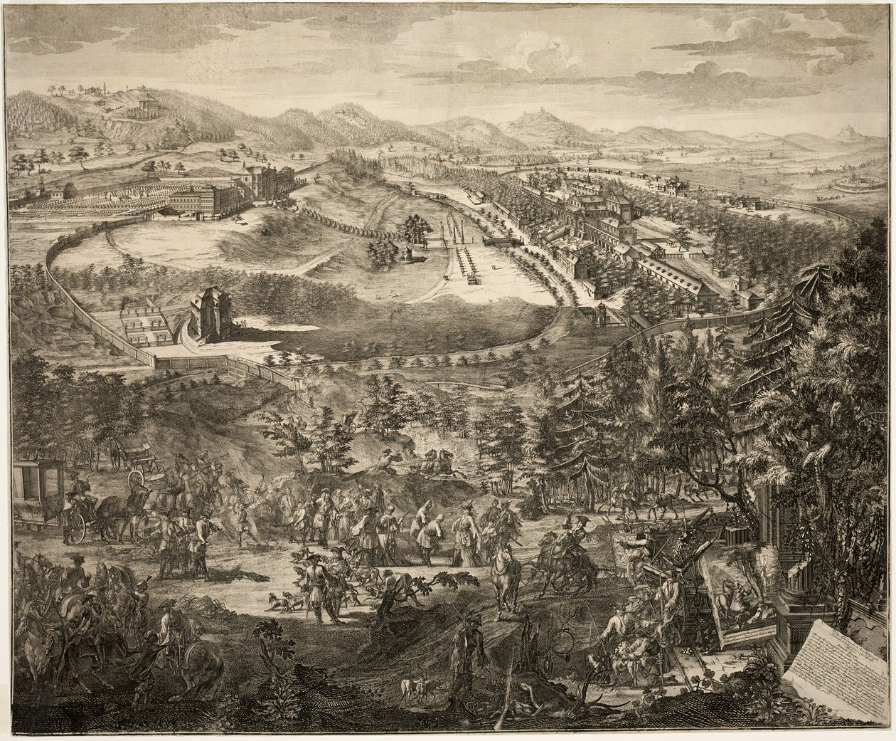 Kuks Baden, Bohemia by Unknown artist