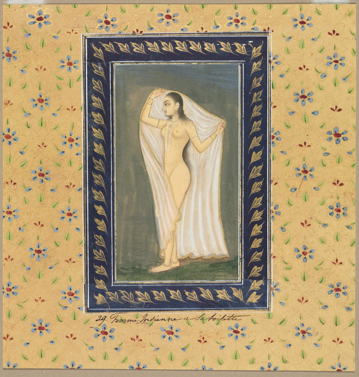 Lady after a Bath by Unknown artist