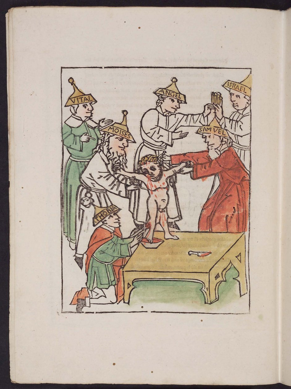 Simon of Trent. From Passio beati Simonis by Unknown artist