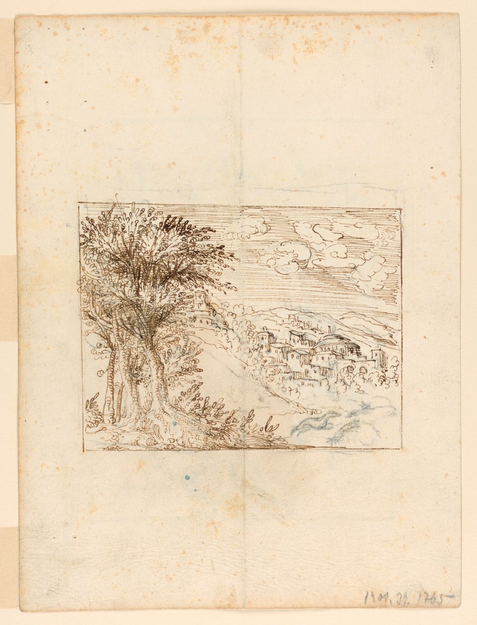 Landscape: verso: Grotesque Design by Unknown artist