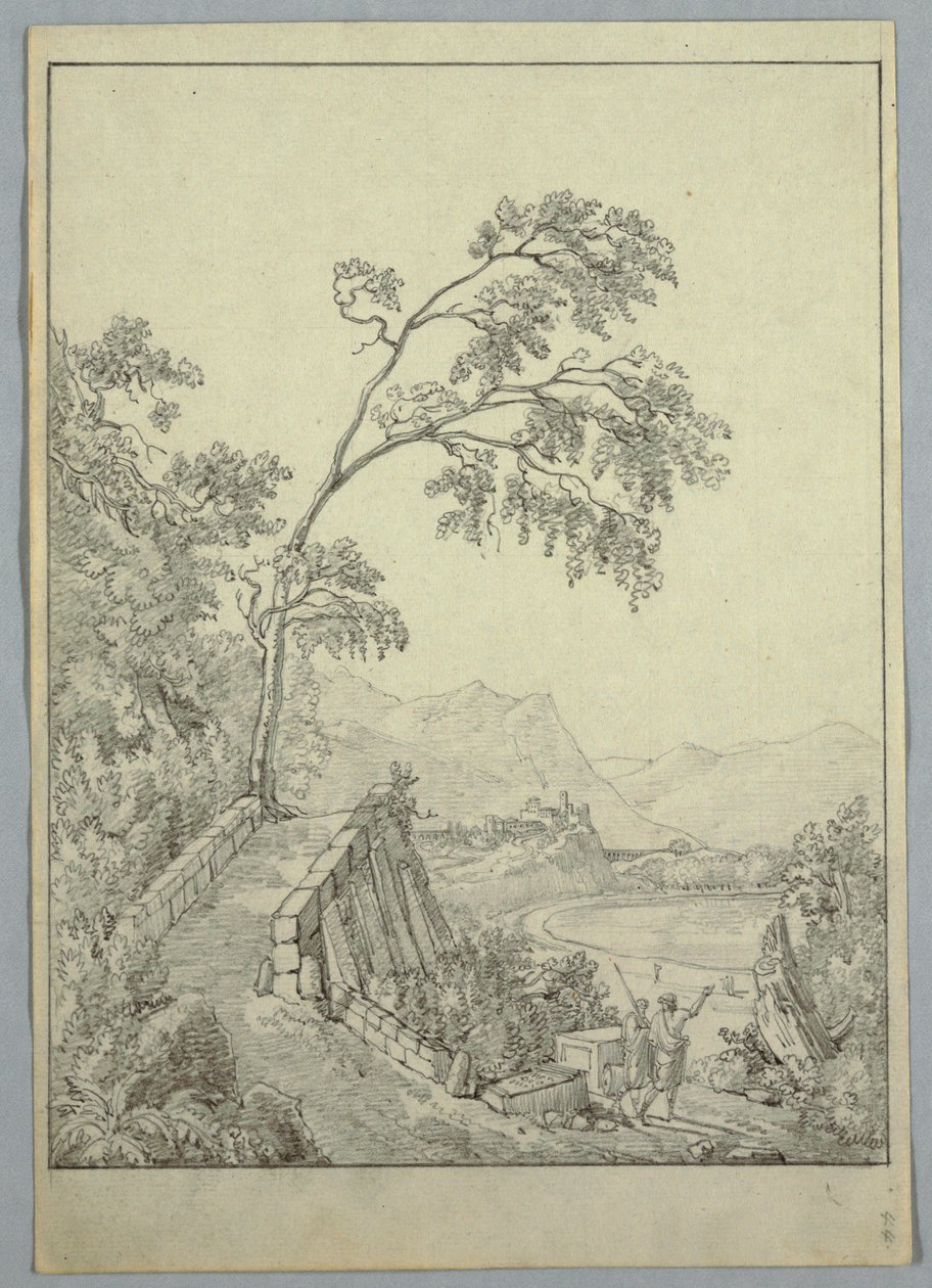 Landscape with Classical Figures by Unknown artist