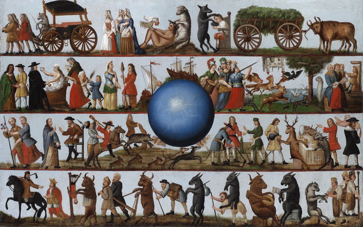 The World Turned Upside Down by Unknown artist
