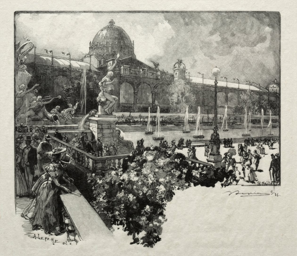 The Palace of Liberal Arts, Exterior by Unknown artist